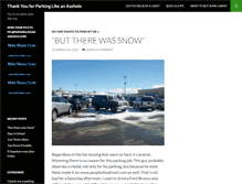 Tablet Screenshot of parkinglikeanasshole.com